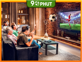 90phut TV: Xem bóng đá trực tiếp miễn phí chất lượng Full HD